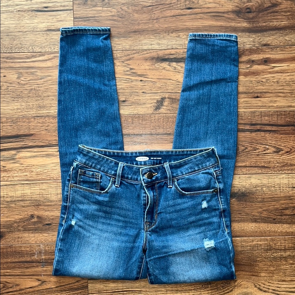 Old Navy Women's Skinny Blue Jeans